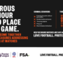 ‘LOVE FOOTBALL. PROTECT THE GAME.’