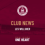 CLUB NEWS – LES WILLSHER
