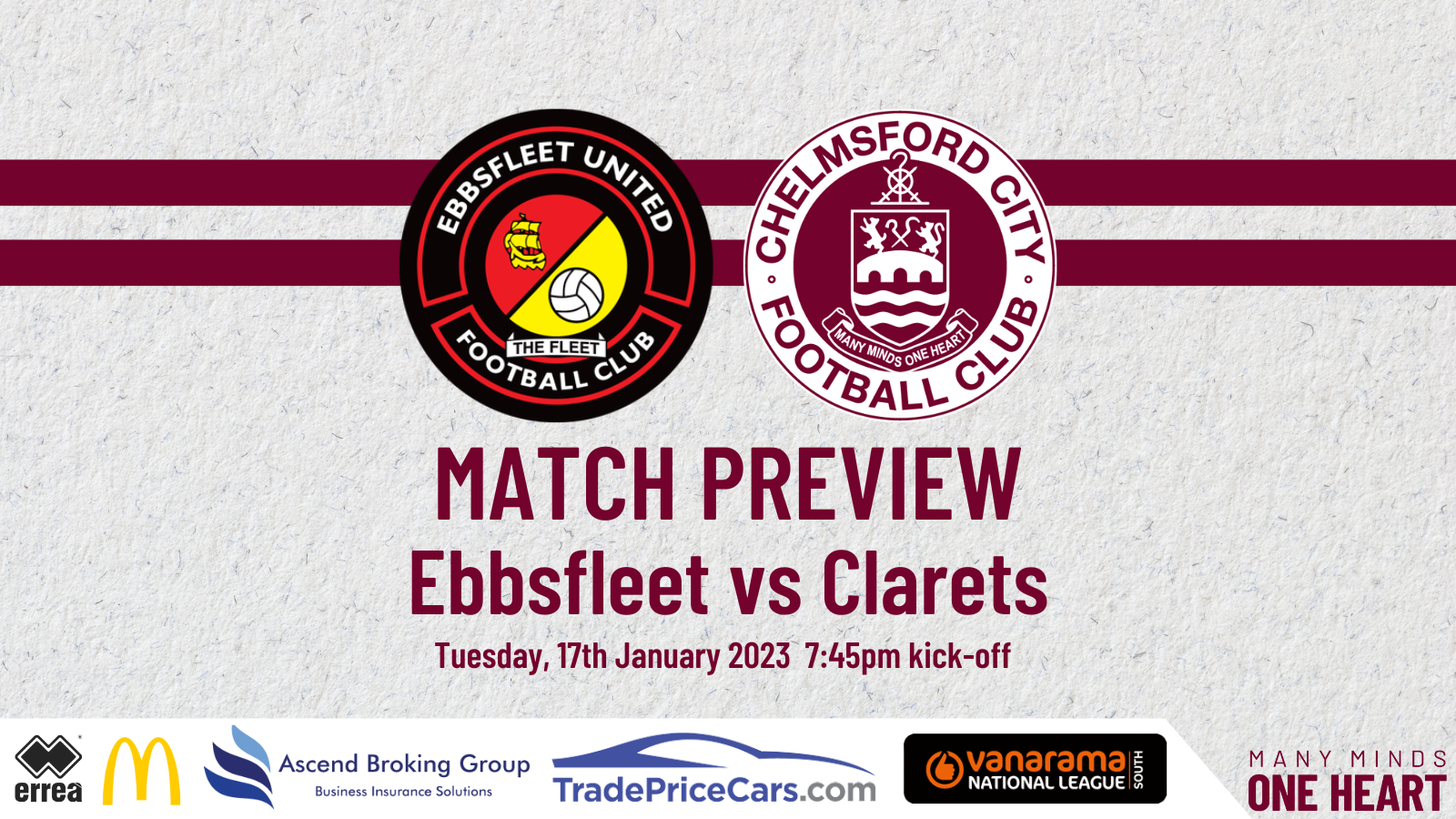 Ebbsfleet United (A) preview – Chelmsford City FC