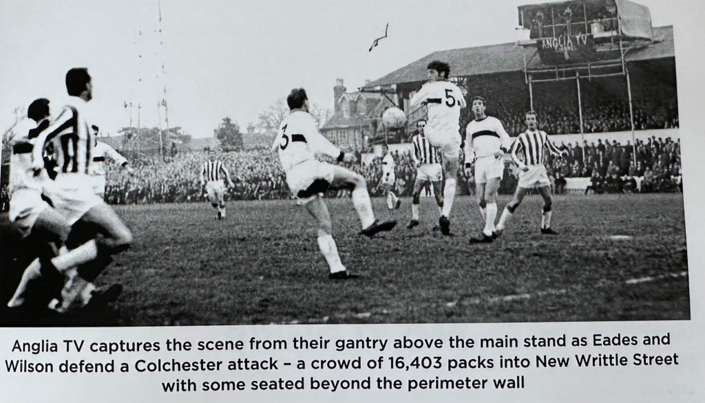 Chelmsford city vs colchester united 1968