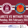 Witham Town (H) Ticket Details