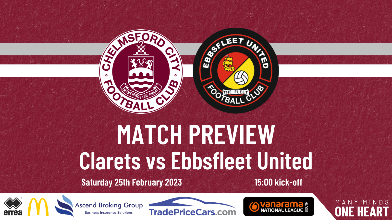 Ebbsfleet United (A) preview – Chelmsford City FC