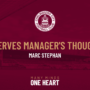 RESERVES MANAGER’S THOUGHTS | MARC STEPHAN