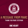 MARC STEPHAN | A THANK YOU MESSAGE