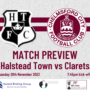 Halstead Town (A) Match Preview