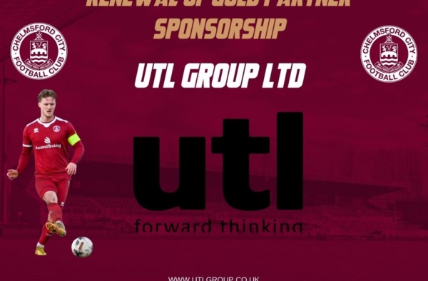 UTL sponorship of Chelmsford City FC