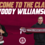 WOODY WILLIAMSON JOINS THE CLARETS