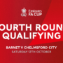 Clarets draw Barnet in FA Cup fourth round qualifying