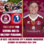 FREE ENTRY FOR SERVING & EX-SERVING MILITARY PERSONNEL