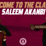 SALEEM AKANBI JOINS THE CLARETS