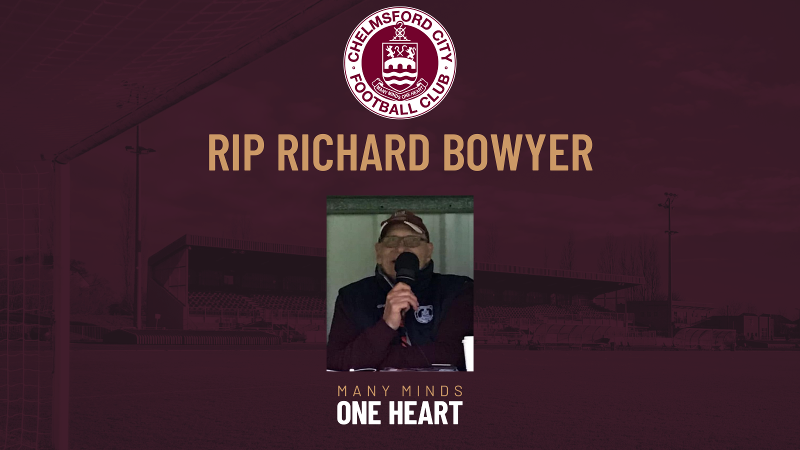 RIP RICHARD BOWYER