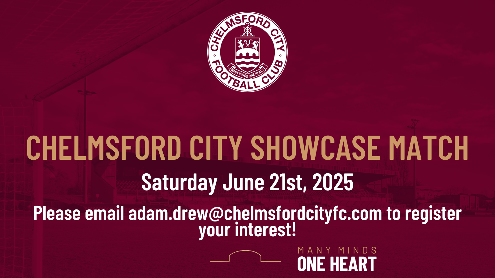 Chelmsford City Showcase Match
