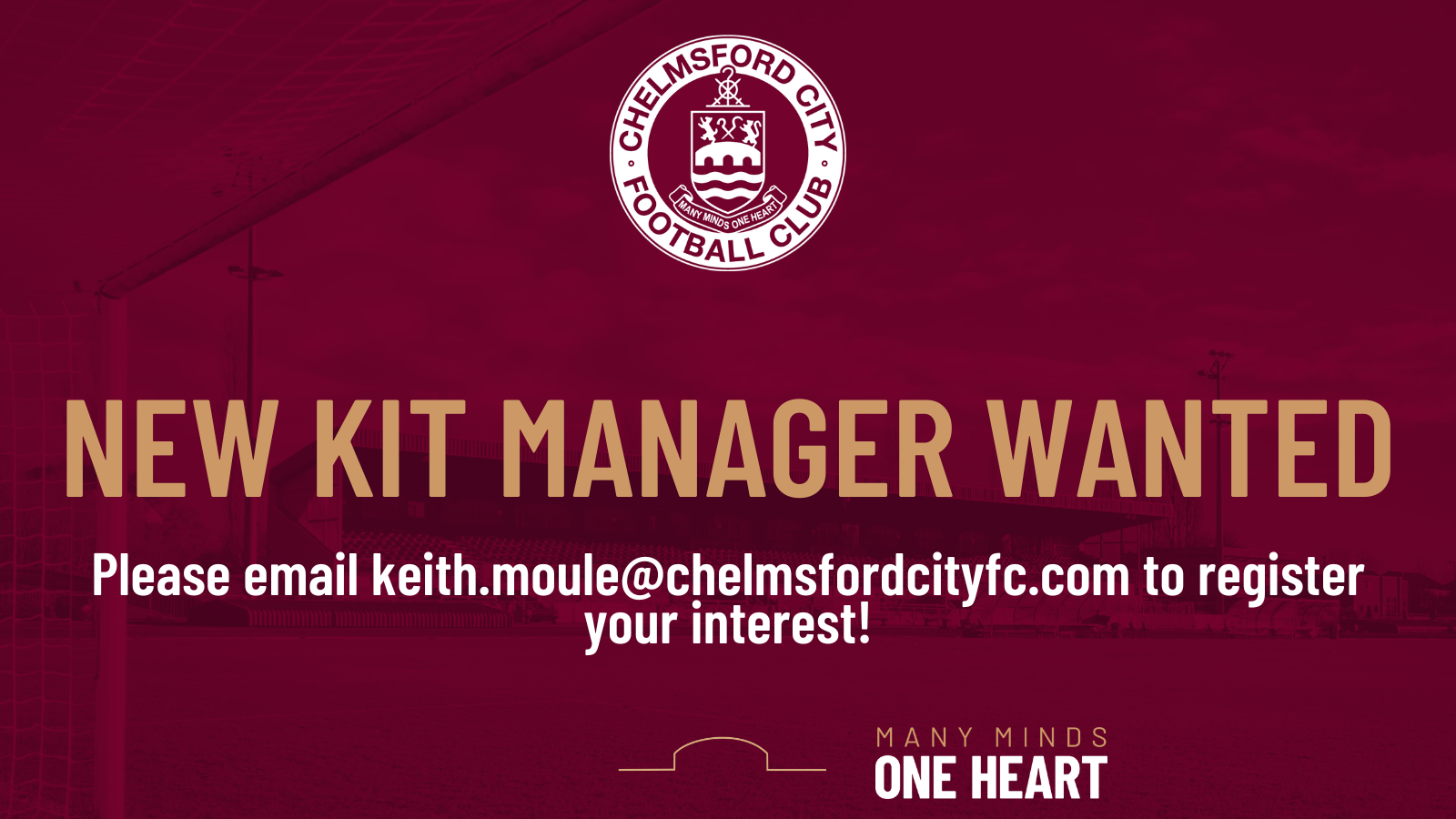 Kit Manager wanted