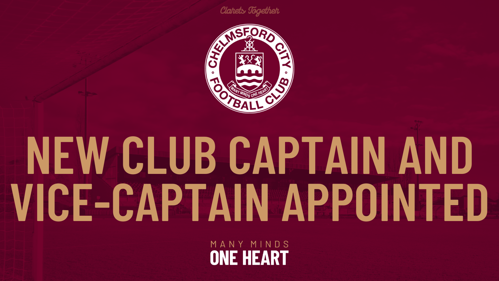 New Club Captain and Vice Captain Appointed